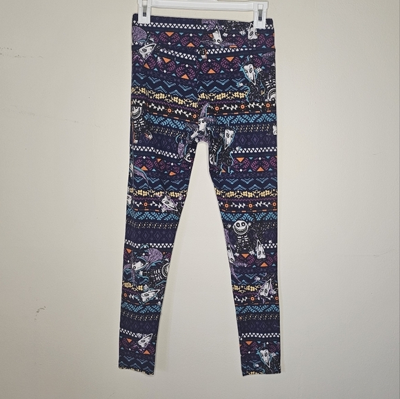 Lularoe Nightmare Before Christmas Leggings Size One Size - Picture 2 of 10